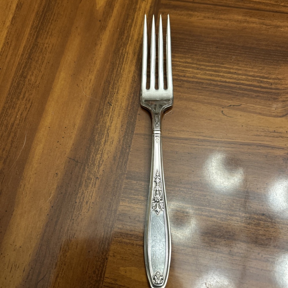 Vintage IS 1847 Rogers Bros Ambassador Silver Plate Dinner‎ Fork